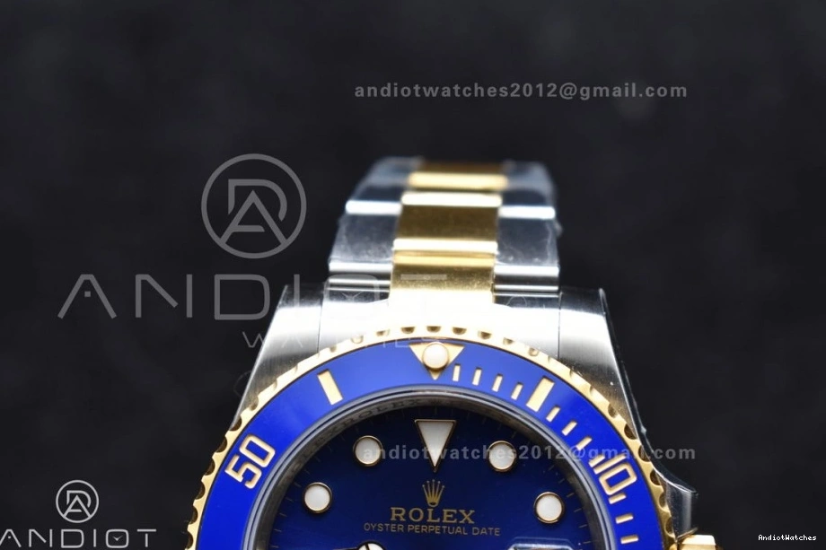1132 Blue 904L YG Blue Dial VSF Submariner VS 1:1 Edition 116613LB Best Steel Seasonal Ceramic 0918